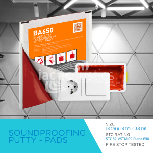 Soundproofing putty BLASTPUTTY BA650
