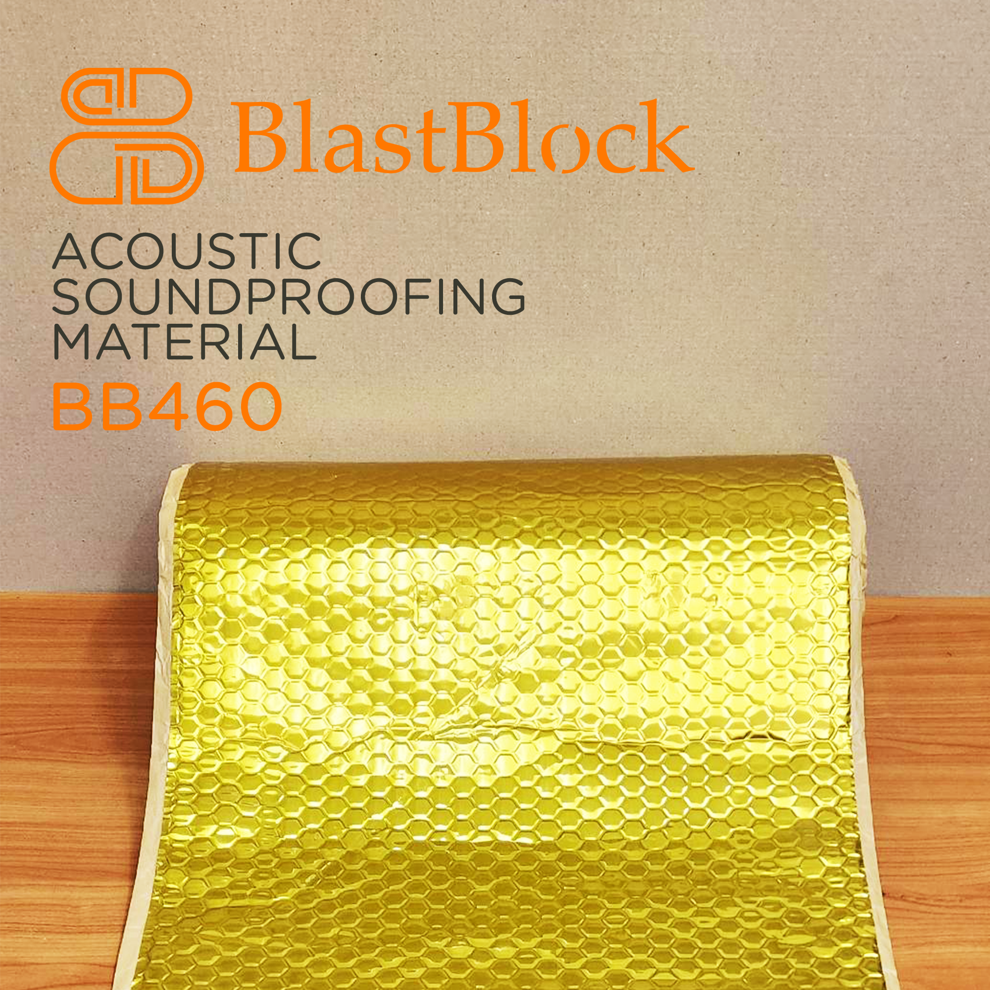 Acoustic soundproofing material BLASTVIB BB460 - Image 2